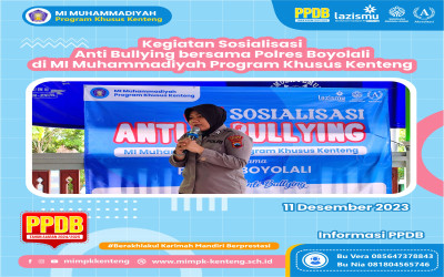 MIM PK Kenteng Adakan Sosialisasi Anti Bulying